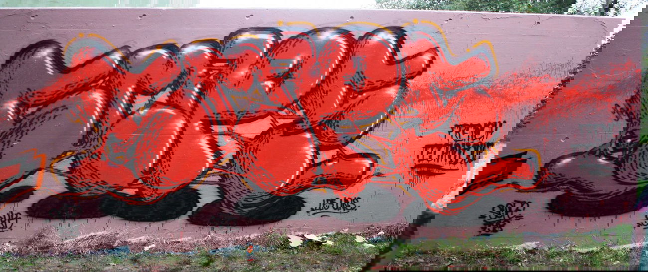 Graffiti Wall in Laupen - Photo by sope798 (2014)