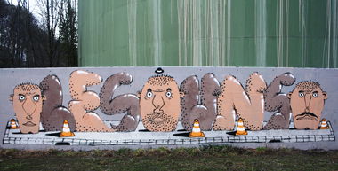 Graffiti Wall in Schweiz - Photo by sope798 - lesuns (2016)