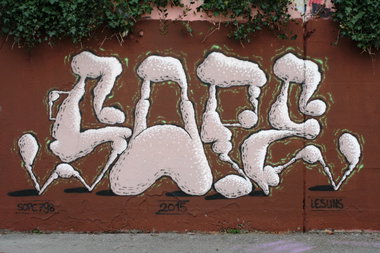 Graffiti Wall - Photo by sope798 - fribourg, freiburg, schweiz (2015)