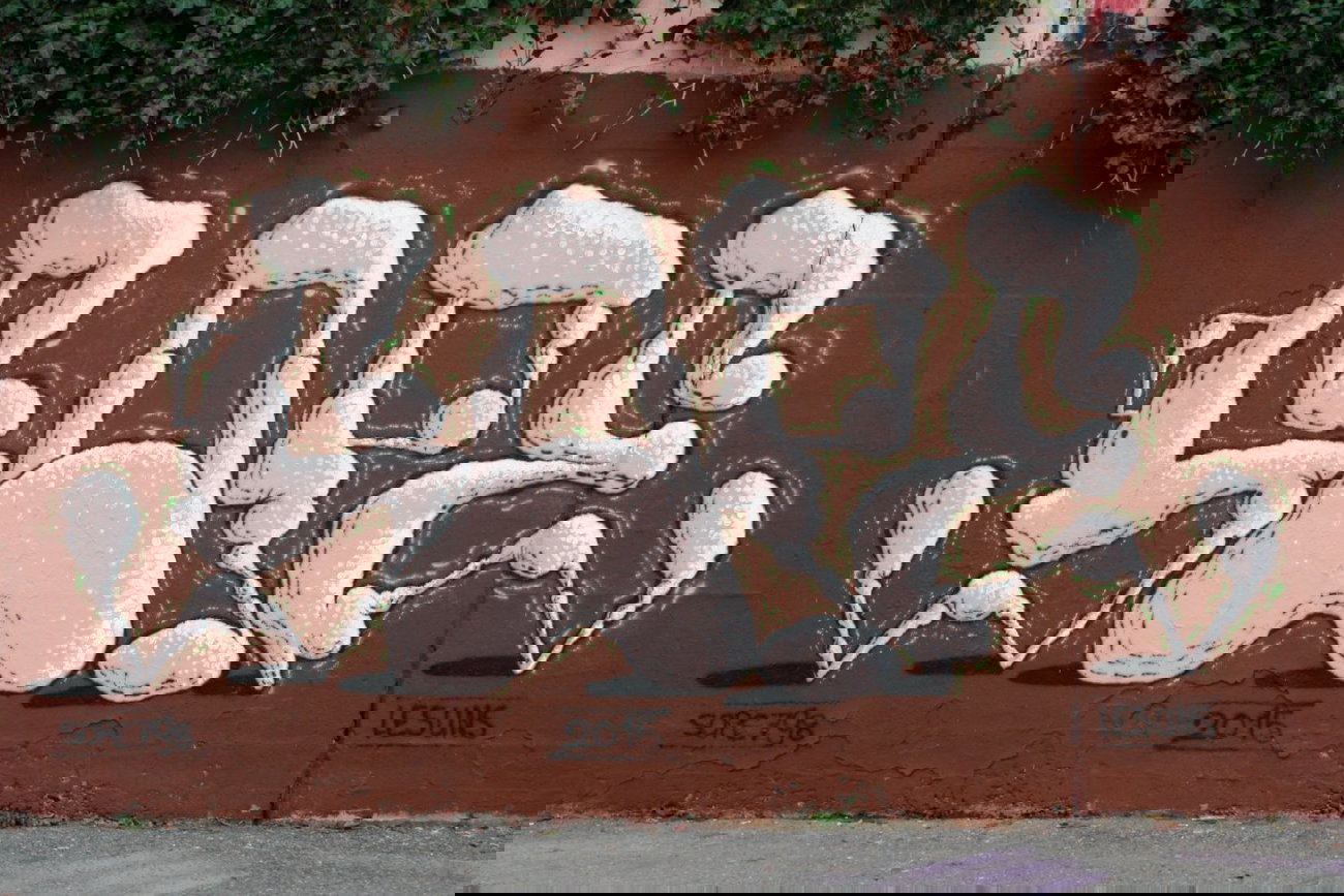 Graffiti Wall - Photo by sope798 - fribourg, freiburg, schweiz (2015)