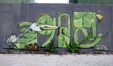 Graffiti Wall in Schweiz - Photo by sope798 (2017)