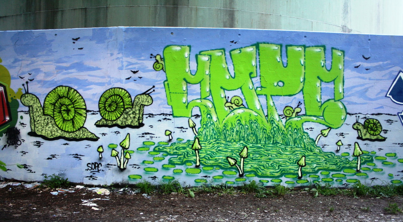 Graffiti Wall - Photo by sope798 (2015)