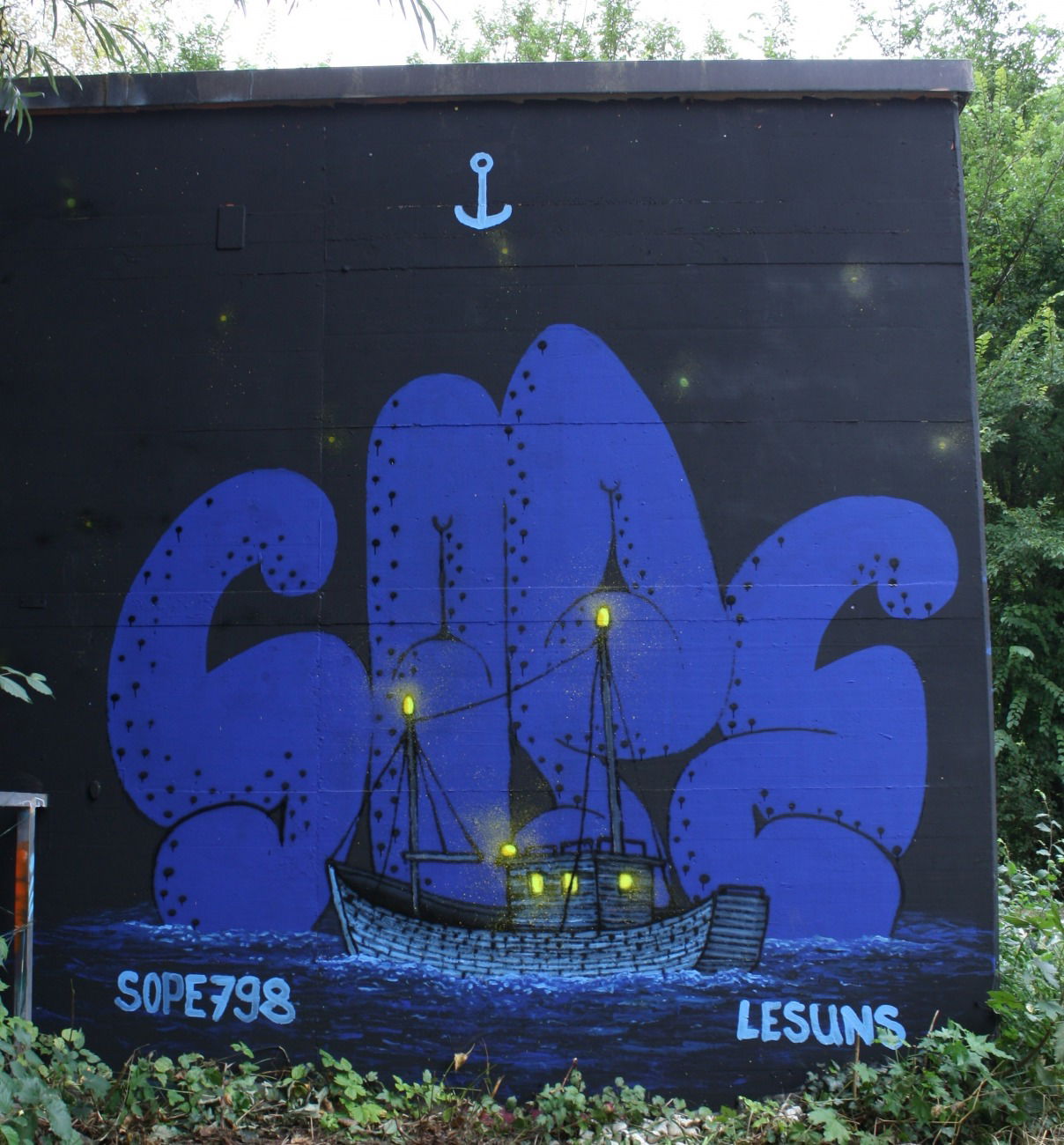 Graffiti Wall in Schweiz - Photo by sope798 (2016)