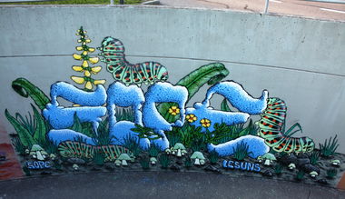 Graffiti Wall in Schweiz - Photo by sope798 (2015)