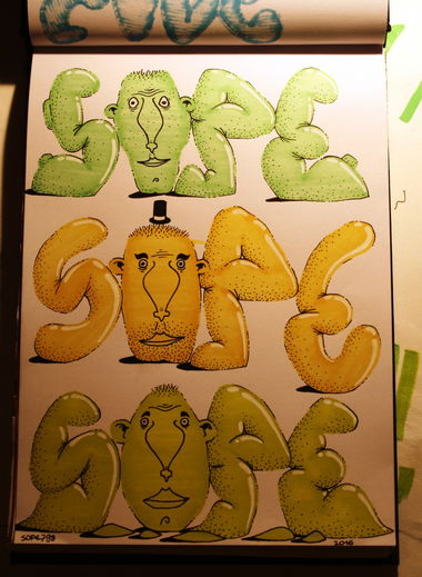 Graffiti Sketch - Photo by sope798 (2016)