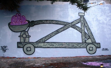 Graffiti Wall - Photo by sope798 - katapult, catapult, grau (2015)