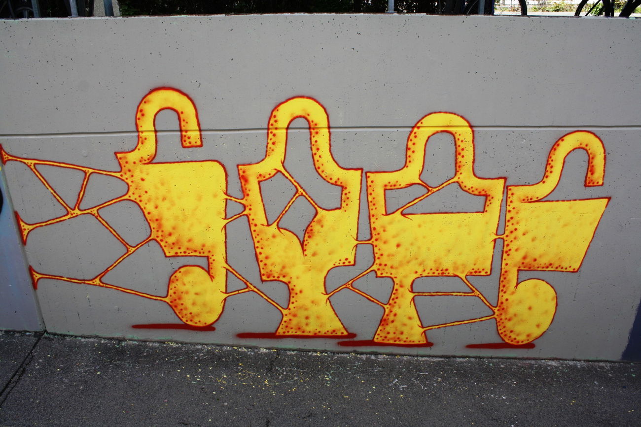 Graffiti Wall in Schmitten (fr) - Photo by sope798 (2017)