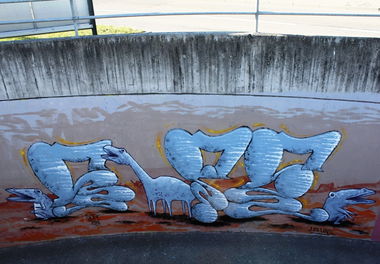 Graffiti Wall in Schweiz - Photo by sope798 (2015)