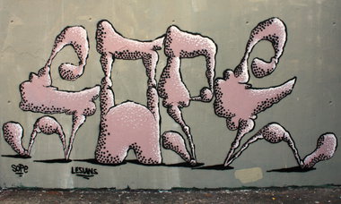 Graffiti Wall in Milvignes - Photo by sope798 (2015)