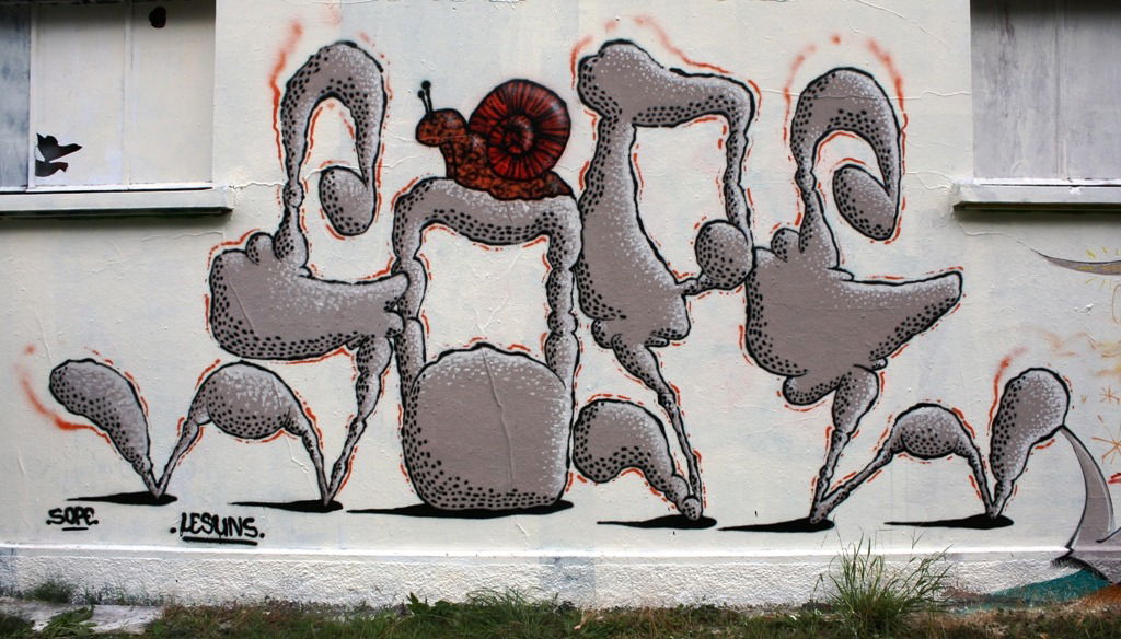 Graffiti Wall in Schweiz - Photo by sope798 (2015)