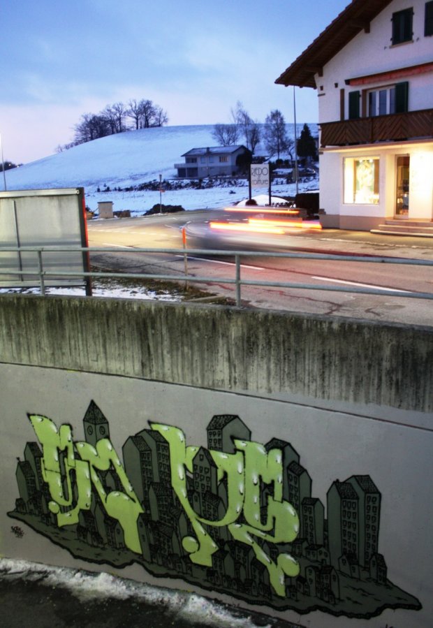 Graffiti Artwork - Photo by sope798 - winter, spray, city (2015)