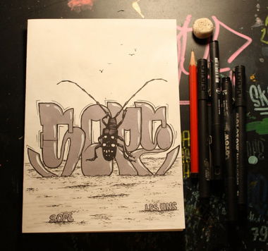 Graffiti Sketch - Photo by sope798 (2015)