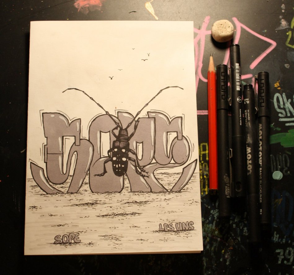 Graffiti Sketch - Photo by sope798 (2015)