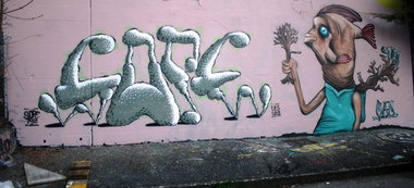 Graffiti Wall - Photo by sope798 (2015)