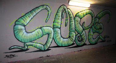 Graffiti Wall in Schweiz - Photo by sope798 (2015)