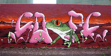 Graffiti Wall in Schweiz - Photo by sope798 (2015)