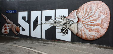 Graffiti Wall in Schmitten (fr) - Photo by sope798 (2017)