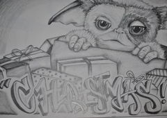 Graffiti Sketch - Photo by sora86 - gizmo, sketch, gremlins (2016)