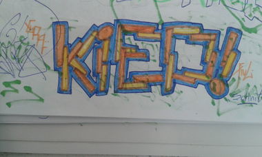 Graffiti Sketch - Photo by sorrie - SORRY, BERLIN, KIEP (2014)