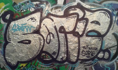 Graffiti Bombing - Photo by sorrie