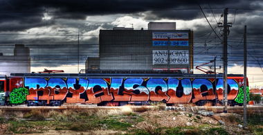 Graffiti Train - Photo by sosexy