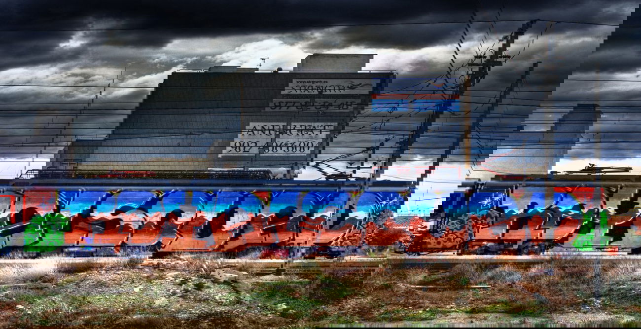 Graffiti Train - Photo by sosexy