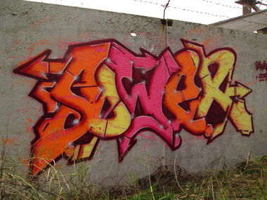 Graffiti Wall - Photo by sower