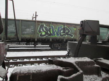 Graffiti Train - Photo by sower