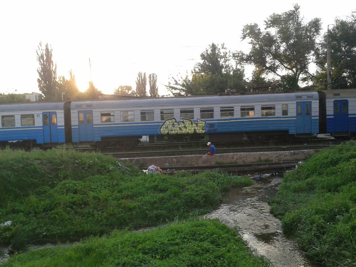 Graffiti Train - Photo by sower - sow (2013)