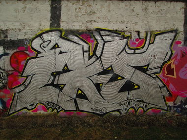 Graffiti Wall - Photo by sower - iks (2014)