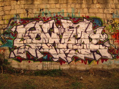 Graffiti Wall - Photo by sower (2014)