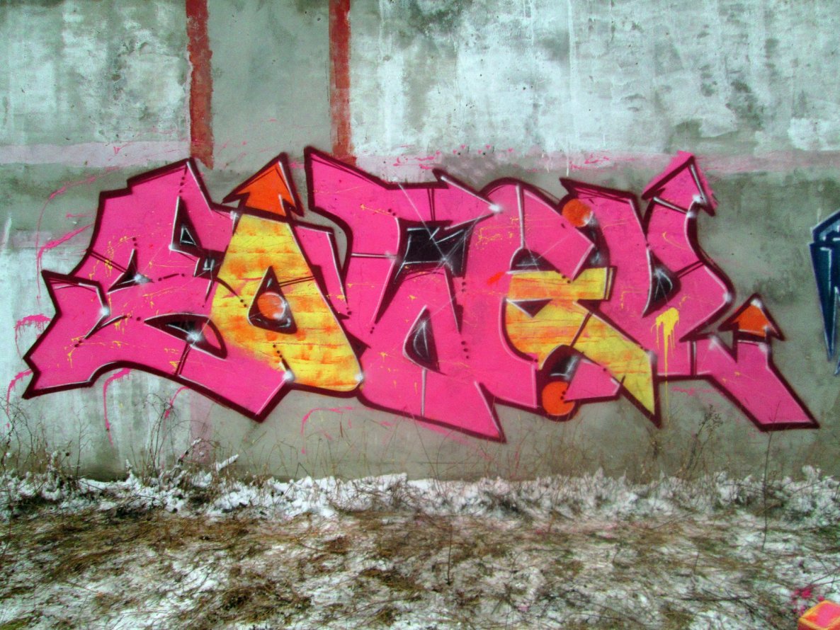 Graffiti Wall - Photo by sower - sower