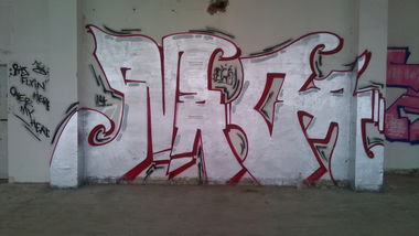 Graffiti Wall - Photo by spacetrader - Maca, Peg, Leipzig (2122)