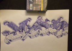 Graffiti Wall - Photo by spacko1337 - freestyle, pen, battle (2019)