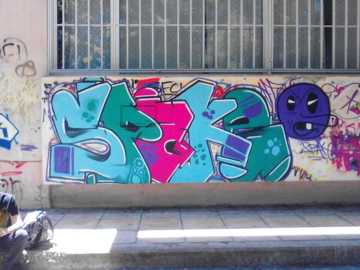 Graffiti Bombing - Photo by spake (2014)