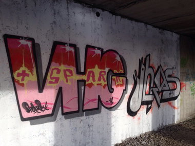 Graffiti Wall - Photo by spark - vhg, spark, oyta (2014)