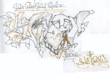 Graffiti Sketch - Photo by spasm