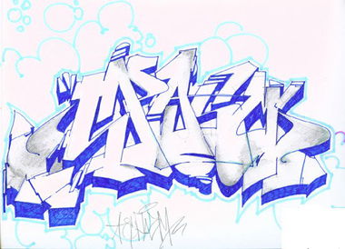 Graffiti Sketch - Photo by spasm - snc, spasm (?)