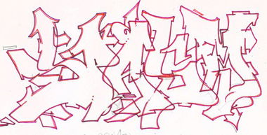 Graffiti Sketch - Photo by spasm - snc, spasm (?)