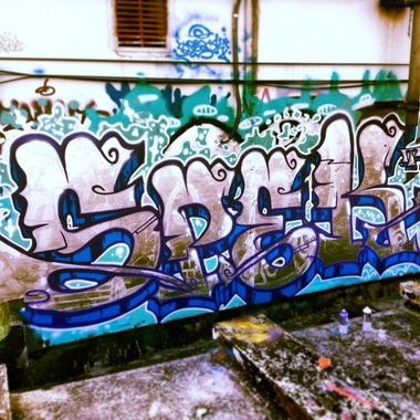 Graffiti Wall - Photo by spek1trmcrew (2013)