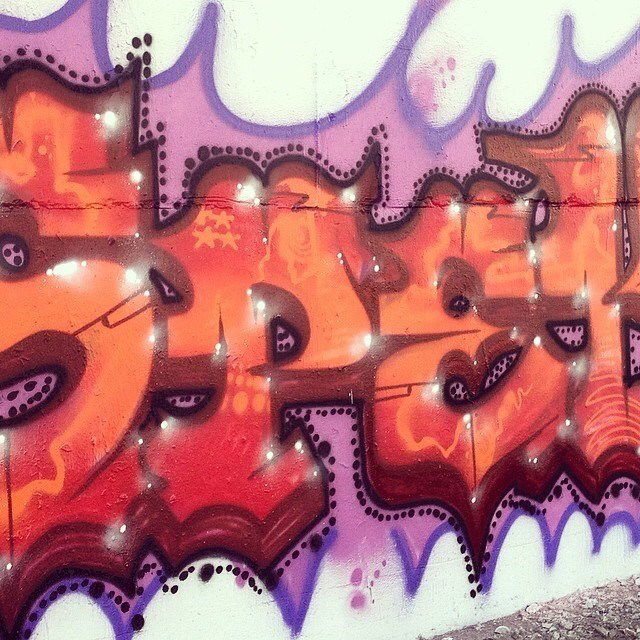 Graffiti Wall - Photo by spek1trmcrew (2014)