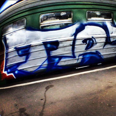 Graffiti Train - Photo by spek1trmcrew (2013)