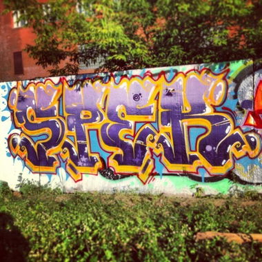 Graffiti Wall - Photo by spek1trmcrew (2013)