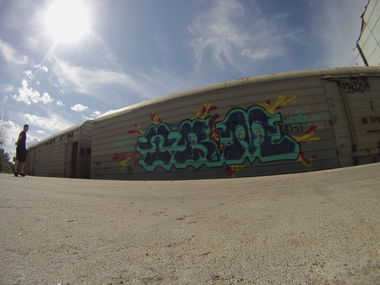 Graffiti Train - Photo by spek1trmcrew (2015)