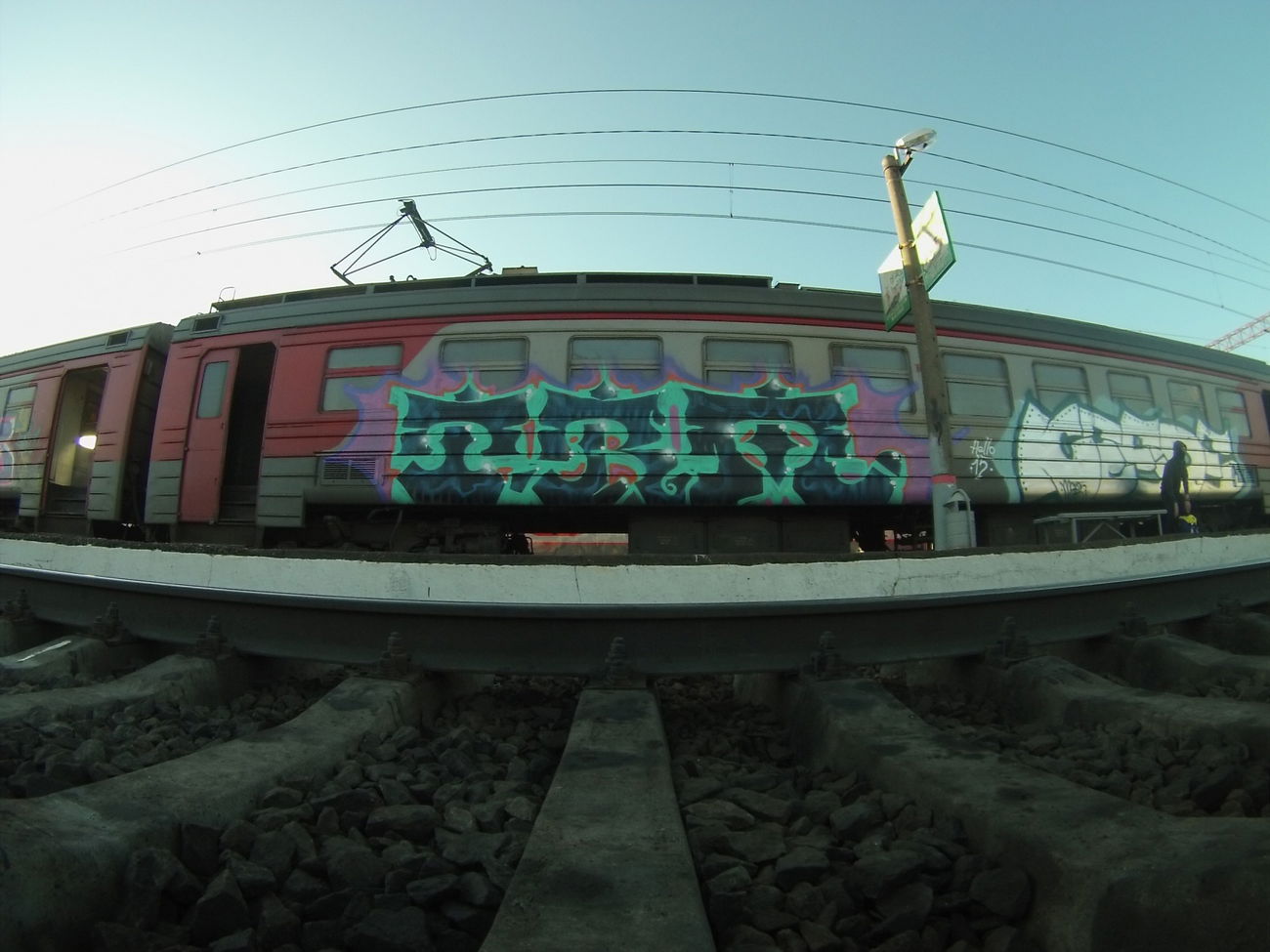 Graffiti Train - Photo by spek1trmcrew (2015)