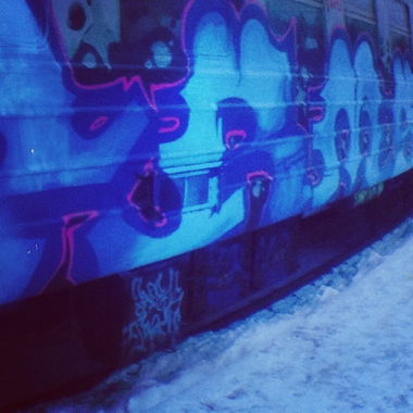 Graffiti Train - Photo by spek1trmcrew (2013)