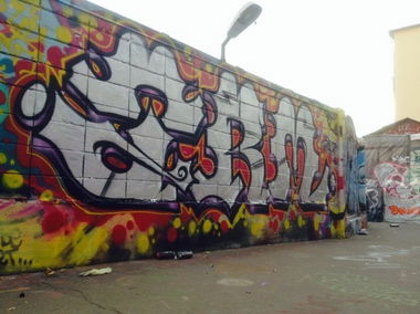 Graffiti Wall - Photo by spek1trmcrew (2013)
