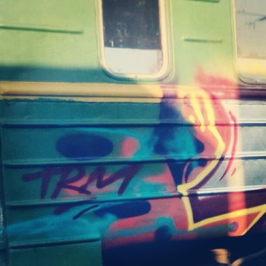 Graffiti Train - Photo by spek1trmcrew (2013)