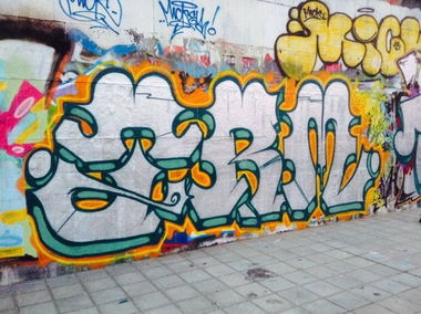 Graffiti Wall - Photo by spek1trmcrew (2013)