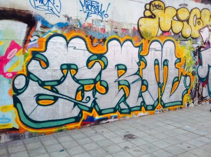 Graffiti Wall - Photo by spek1trmcrew (2013)